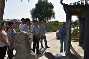 电子信息工程系党总支赴武威高坝镇红蜓蜓村参观红色基地