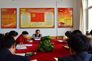 电子信息工程系组织党员开展“党员活动日”的学习活动